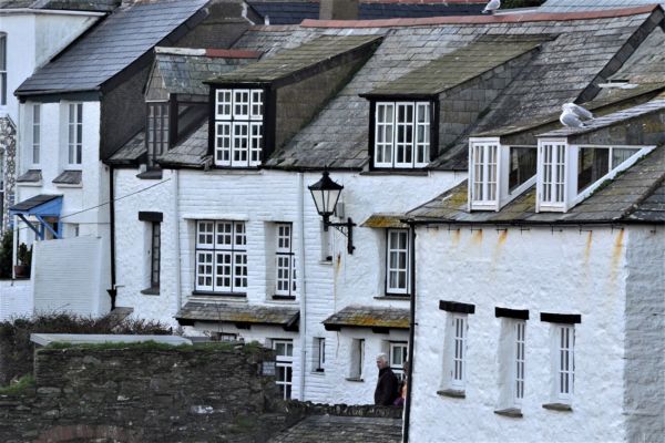 The fishing cottages of Polperro