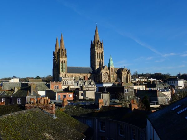 Truro and its 19th centuary cathedral
