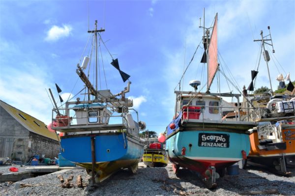 Fishing boat's at Cadgwith Cove
