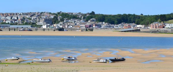 Padstow at low tide