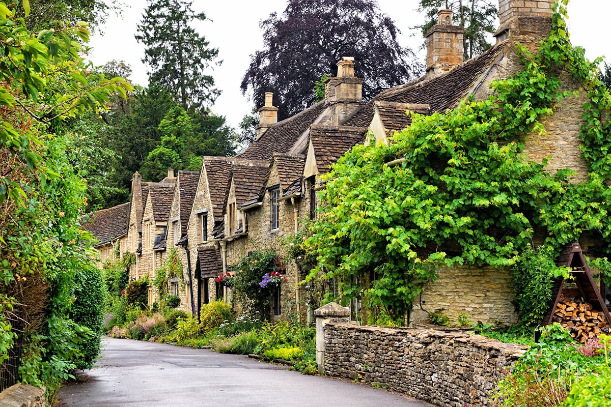 Beautiful Stone Cottages at Castle Combe