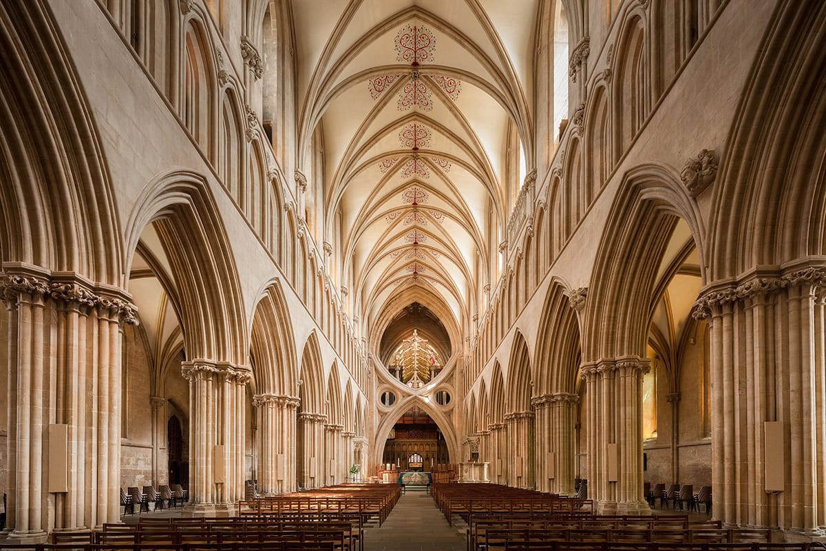 Wells Cathedral - photo by Michael D. Beckwidth